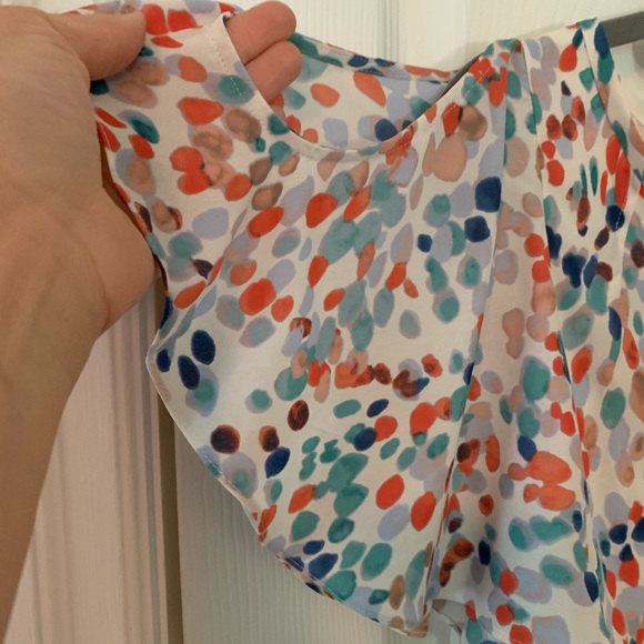 Maeve flutter watercolor dress - Picture 4 of 4